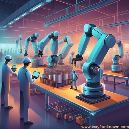 Robotics and Automation Revolutionizing Manufacturing with AI Integration