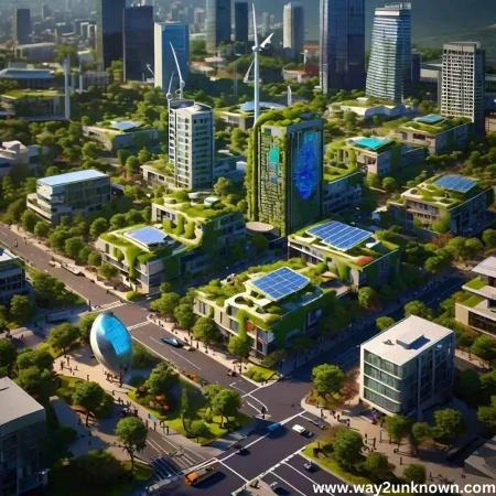 AI and Green Cities Promoting Sustainable Urban Environments