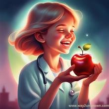 An apple a day keeps the doctor away