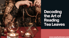 To read the tea leaves