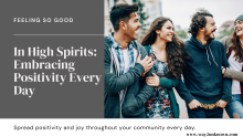 In high spirits