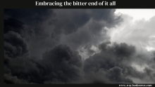 A bitter End